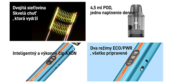 predstavuje hlavné prednosti zariadenia oproti konkurencii